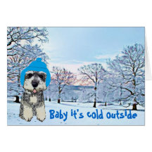 Baby It's Cold Outside Greeting Card
