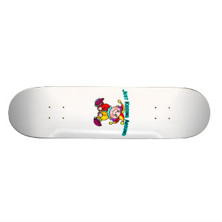 Baby Jester Just Kidding Around Skate Deck