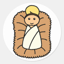 Baby Jesus Sticker