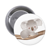 Baby Koala Button