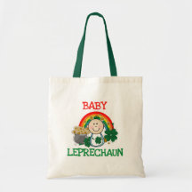 Baby Leprechaun Tshirts and Gifts Canvas Bag