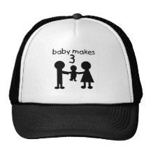 Baby Makes 3 Hats