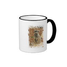Baby Meerkat Ceramic Coffee Mug