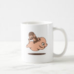Baby Monkey (Going Backwards on a Pig) Mug