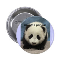 baby_panda, save the pandas pins
