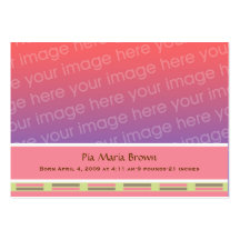 Baby Photo Birth Announcements Business Cards