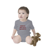 Baby poop jokes romper