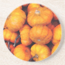 Baby Pumpkins Beverage Coaster