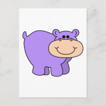 Dancing Purple Hippo