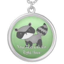 Baby Racoon Necklace