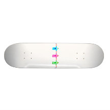Baby shaped bead bracelet skate board deck