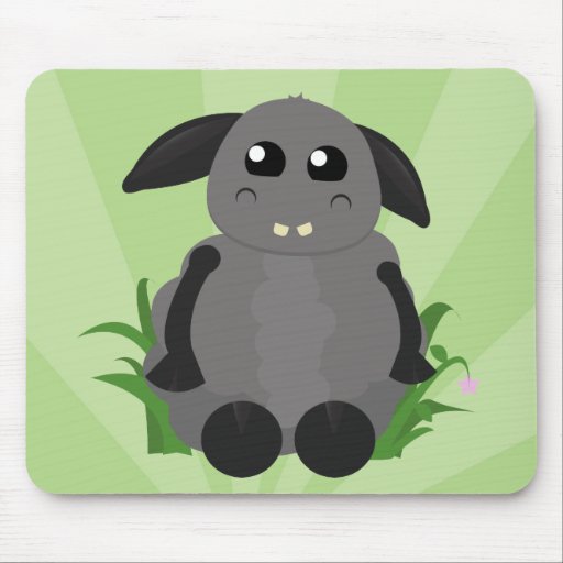 Baby Sheep Mouse Pad