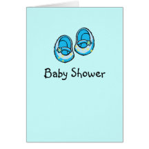 Baby Shower (boy) Greeting Card