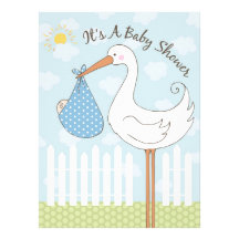 Baby Shower Boy Invitation