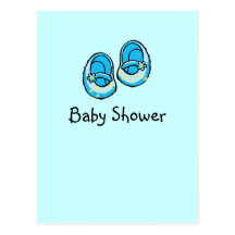 Baby Shower (boy) Post Card