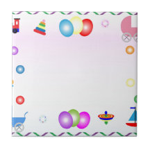 Baby Shower Ceramic Tile