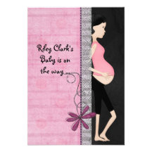 Baby Shower for Expectant Mum Personalized Invitations
