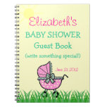 Baby Shower Guest Book Note Books