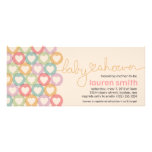 Baby Shower Heart Invitation