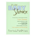 Baby Shower Invitation - Baby Things