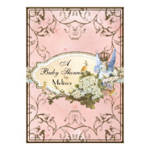 Baby Shower Invitation - Enchanted Faerie Princess