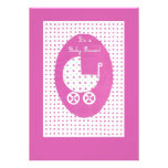 Baby Shower Invitation for Baby Girl- customisable