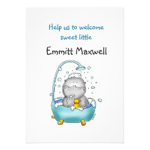 Baby Shower Invitation - Personalise with Name