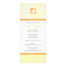 Baby Shower Invitation - Rubber Ducky