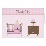 Baby Shower Invitation Thank You Card