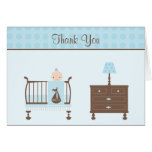Baby Shower Invitation Thank You Card