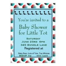 Baby shower invite