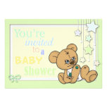 Baby Shower Invite- Button Bears
