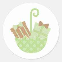 Baby Shower or Bridal Shower Stickers