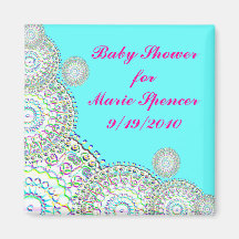 Baby Shower Save the Date Magnet