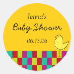 Baby Shower Stickers ~ Ducky