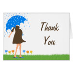 Baby Sprinkle Shower Thank You Card