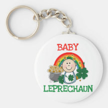 Baby St. Patrick's Day Keychain
