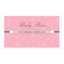 Baby Store Beautiful Business Card