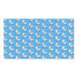 Baby Stroller Pattern on Blue. Business Cards