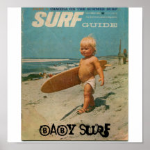 baby surf, Baby Surf Print