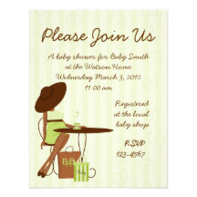 Baby Tea Personalized Invitation