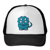 Baby Triceratops Trucker Hats