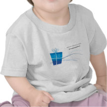 Baby Tshirt - Blue Design