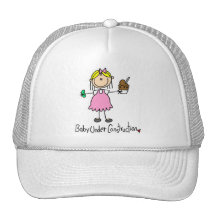 Baby Under Construction Tshirts and Gifts Mesh Hat
