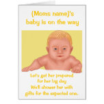 Baby yellow cards