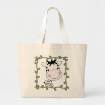 Baby Zebra T-shirts and Gifts Canvas Bags
