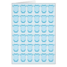 Babygro in Blue Card