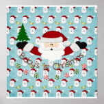 Babys 1st Christmas Poster