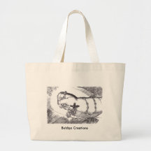 Baby's Christening Canvas Bags