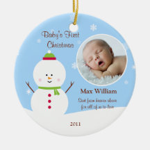 Baby's First Christmas Ornament